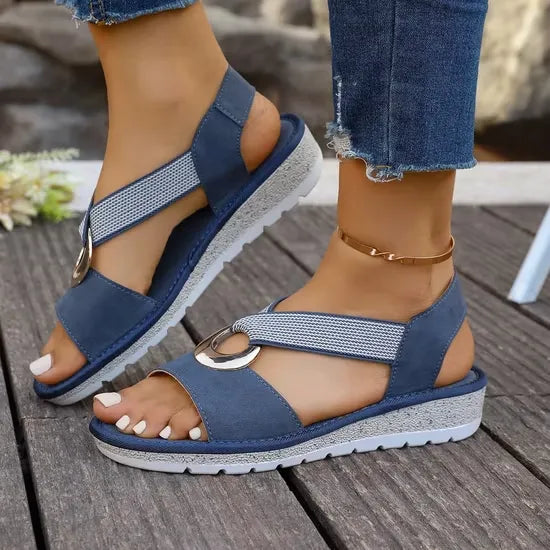 Zéphiriane | Sandalias de Soporte Ajustado Elegante