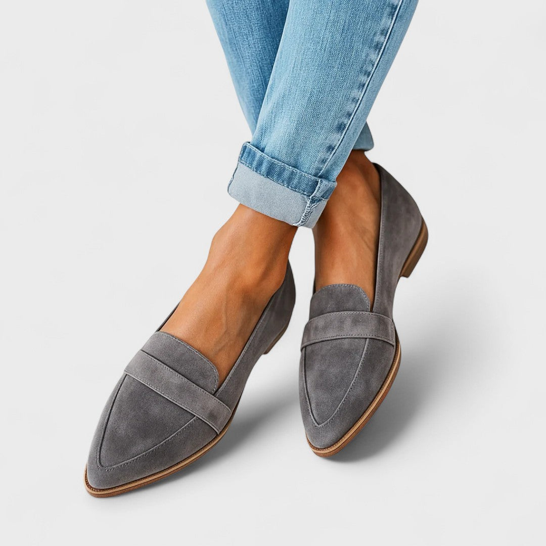 Cari - Mocasines ortopédicos de piel