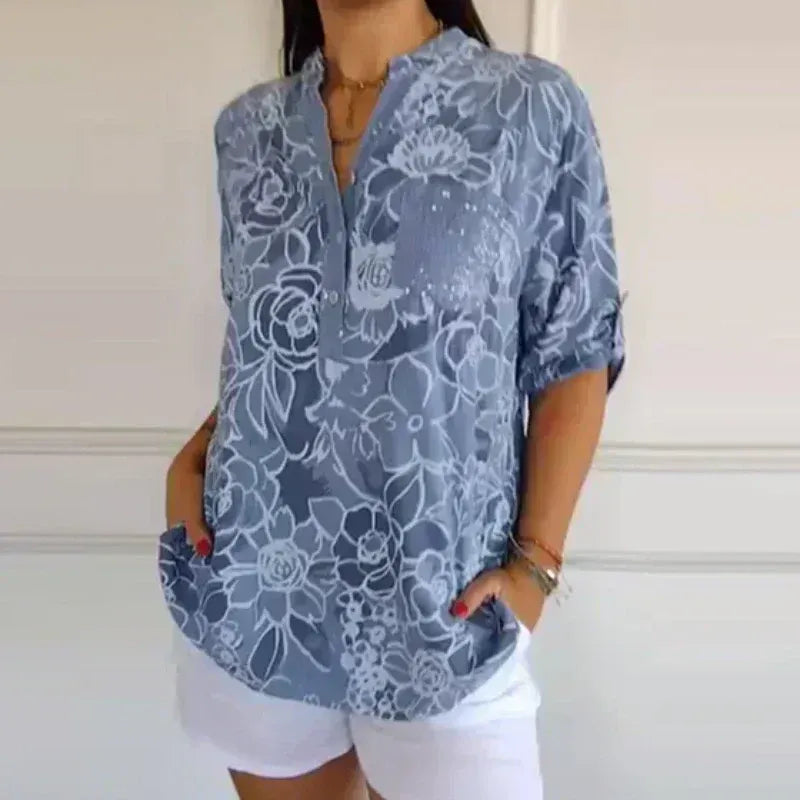 Lotte Blusa con Estampado Floral