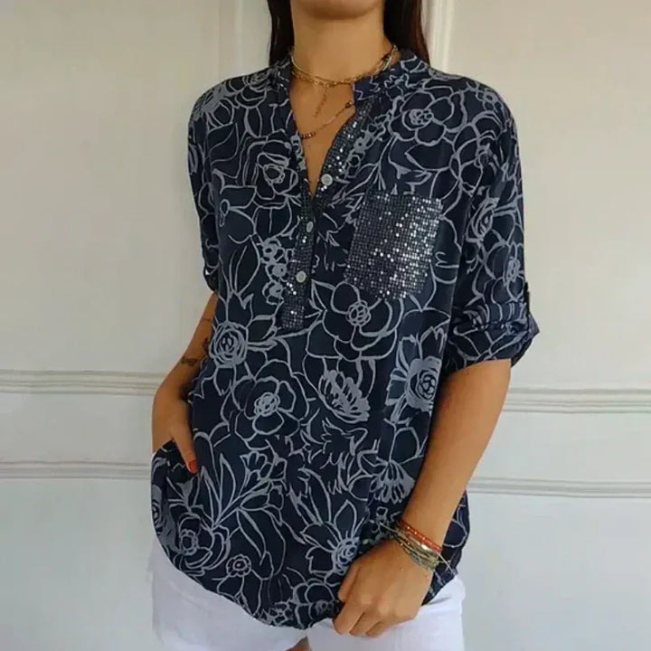 Lotte Blusa con Estampado Floral