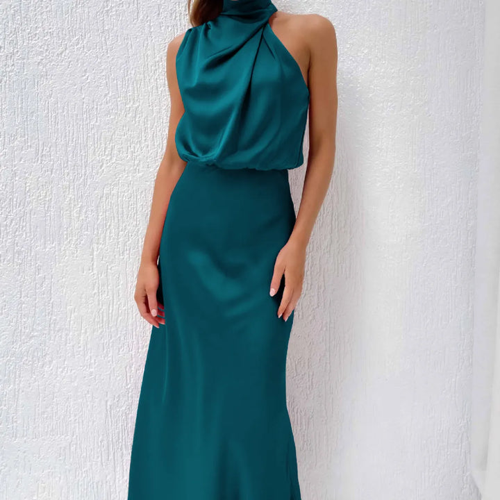 Vestido de Cortina de Satén