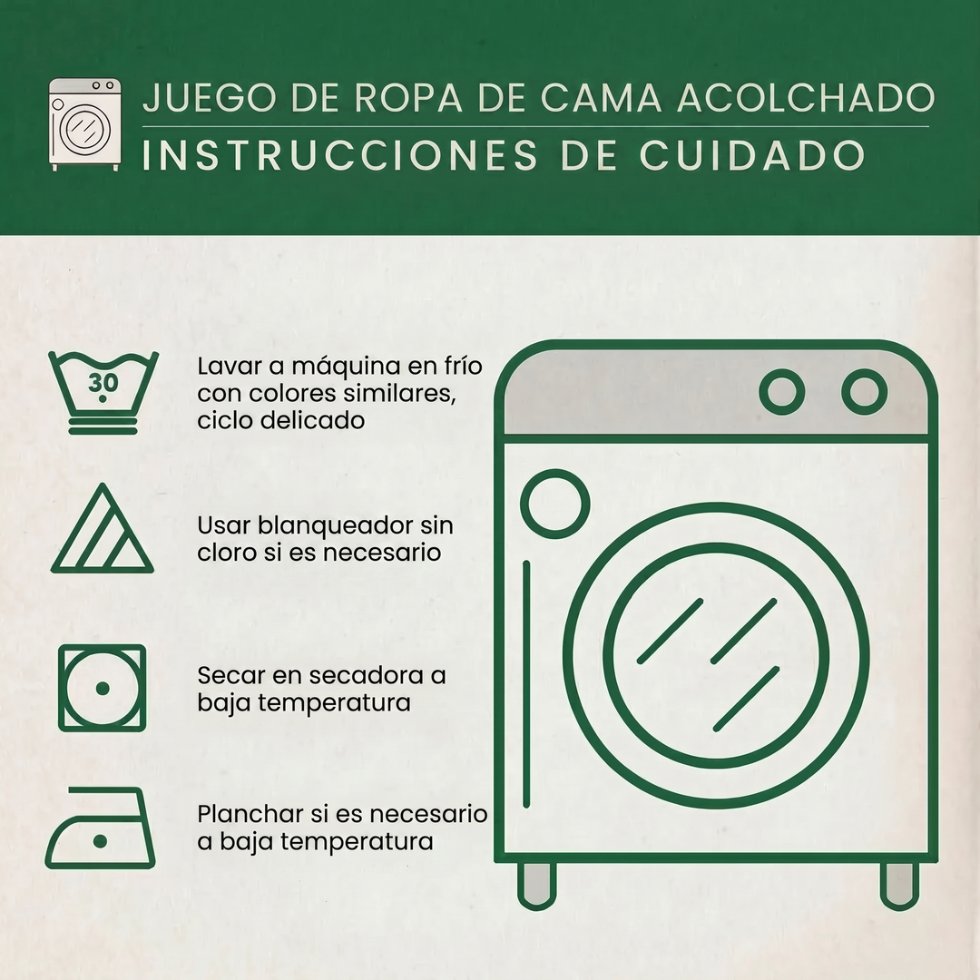 Juego de cama acolchado de 3 piezas - Sueños Tie-Dye