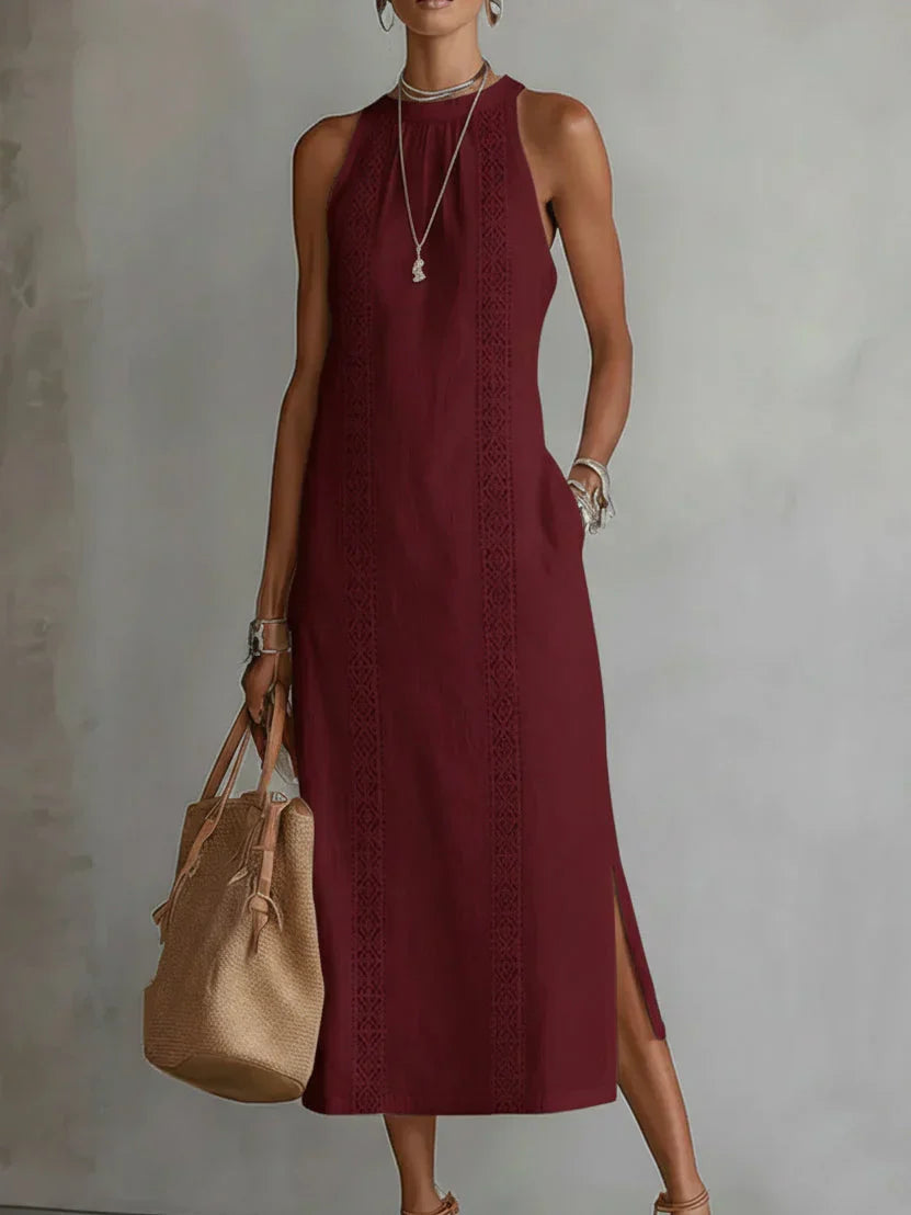 Vestido de Lino Blanco