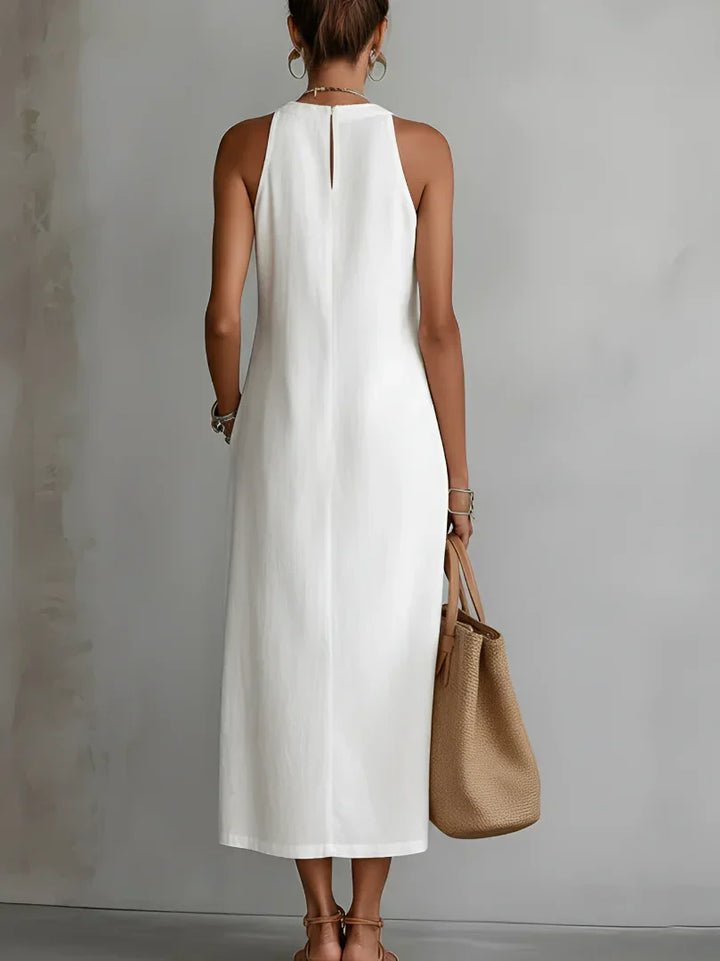 Vestido de Lino Blanco
