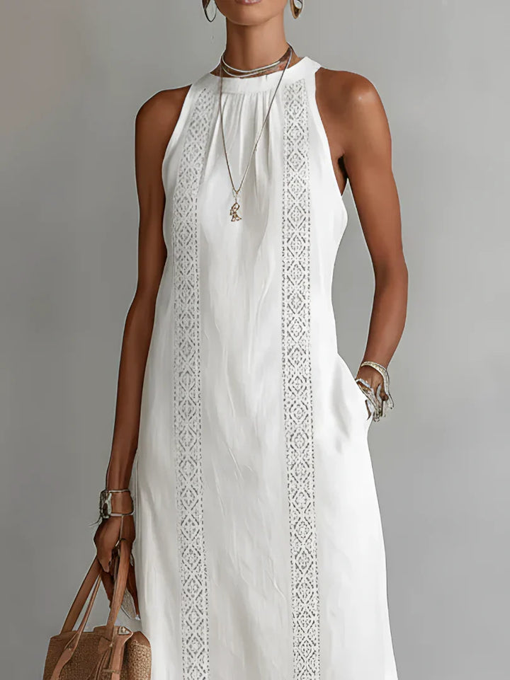 Vestido de Lino Blanco