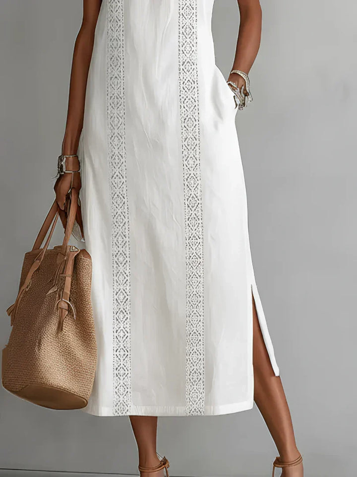 Vestido de Lino Blanco