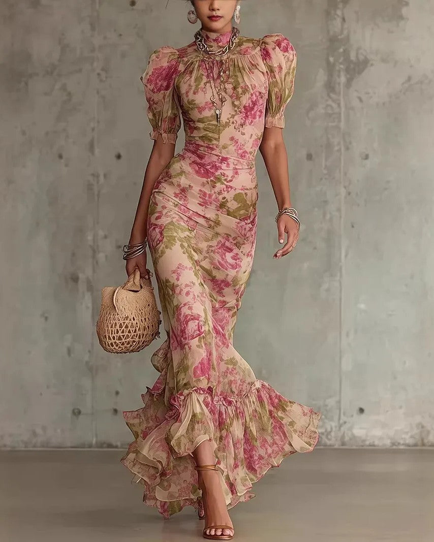 Vestido Puff Bloom
