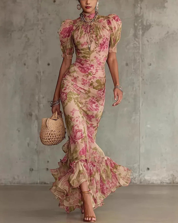 Vestido Puff Bloom